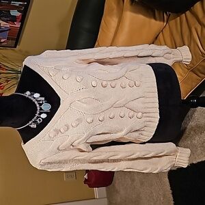 Minkpink sweater.  Beautifully knitted. Bought at a local boutique. Size S.